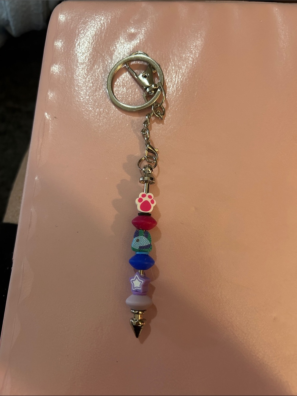Beaded Keychains , multi colored - Picture 5 of 9
